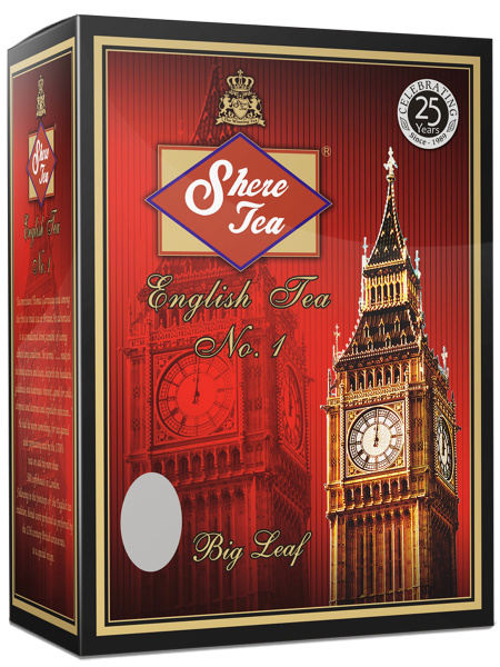 Чай черный крупнолистовой с ароматом бергамота, ОРА , SHERE TEA / Шери ...