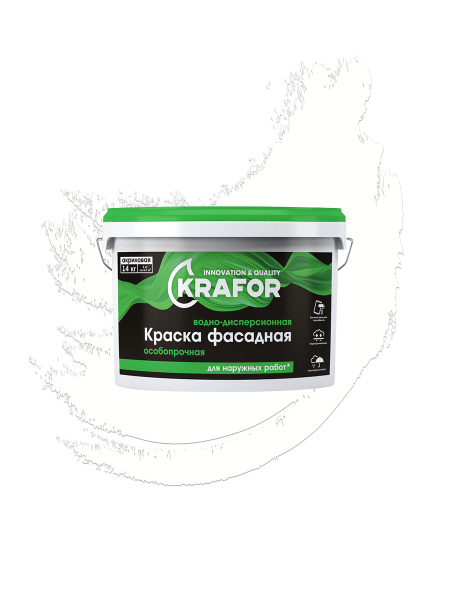 Краска Krafor 542, Водно-дисперсионная - купить в интернет-магазине ...
