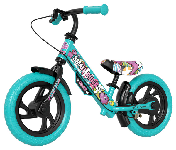 Беговел Small Rider Cartoons Deluxe, алюм.рама, руч.+нож.тормоз (EVA ...