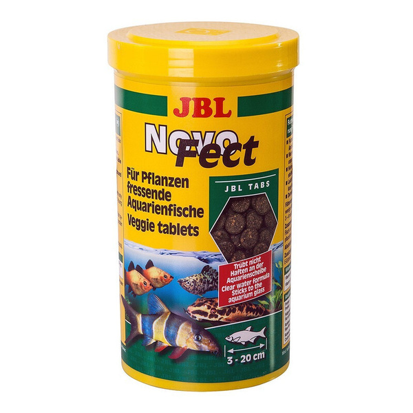 JBL NovoFect - Корм для растительноядных аквариумных рыб и креветок ...