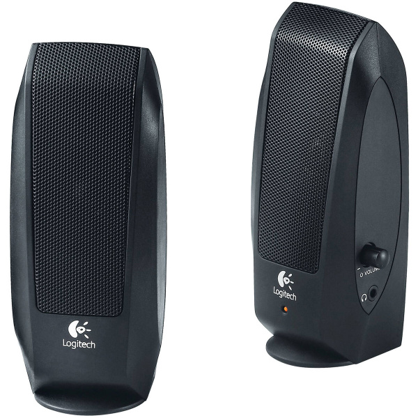 Компьютерная акустика Logitech S120 Speaker System 2.0, Black - купить ...