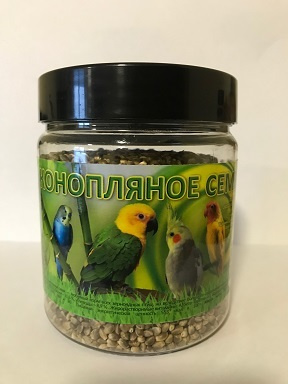 Конопляное семя Seven для всех видов птиц банка 250г - купить с ...