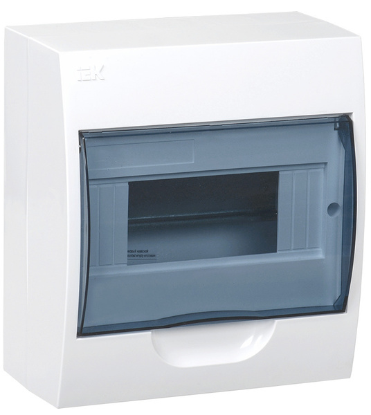 KREPTA 3 Корпус пластиковый ЩРН-П-8 IP41 белый IEK - купить по выгодной ...