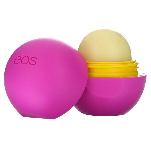 EOS, Cмягчающий Бальзам для губ с маслом Ши, "Мед и яблоко", 7 г ...