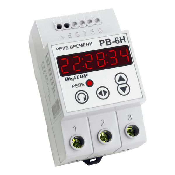 Программируемое реле времени DigiTOP РВ-6н - купить по выгодной цене в ...