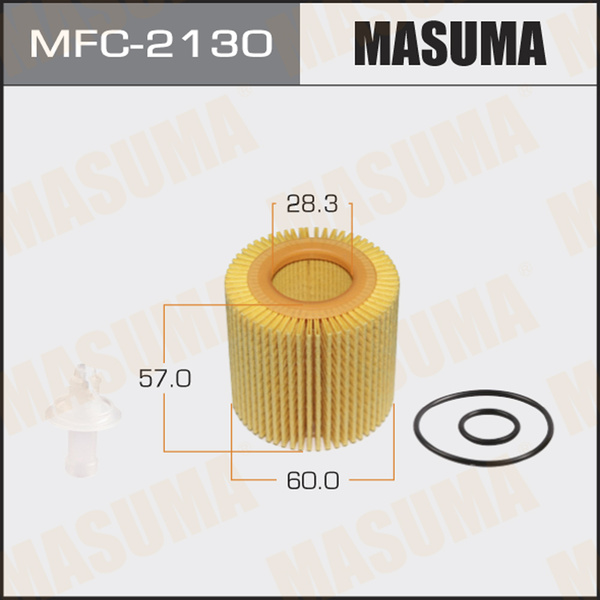 Фильтр масляный Toyota Corolla (E150, E180) 08-, RAV 4 08-, Yaris 09 ...