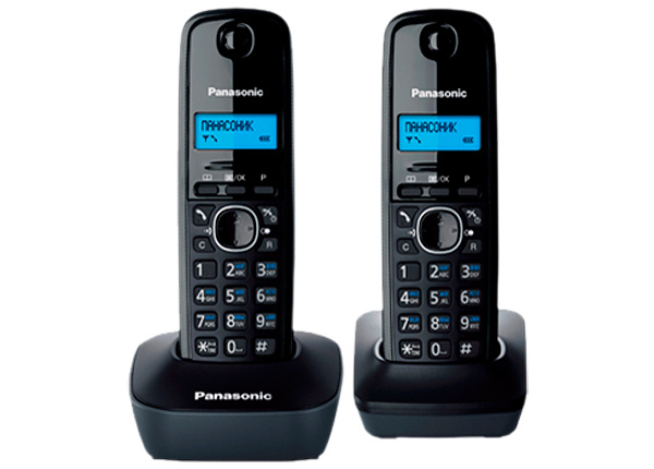 Радиотелефон стандарта DECT Panasonic KX-TG1612RUH - купить с доставкой ...
