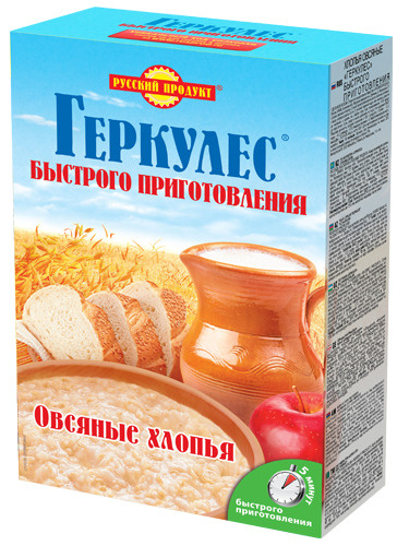 Геркулесовая каша фото коробки
