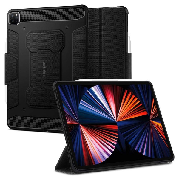 Чехол Spigen на Apple iPad Pro 12.9 (2021) (ACS02889) Rugged Armor Pro ...