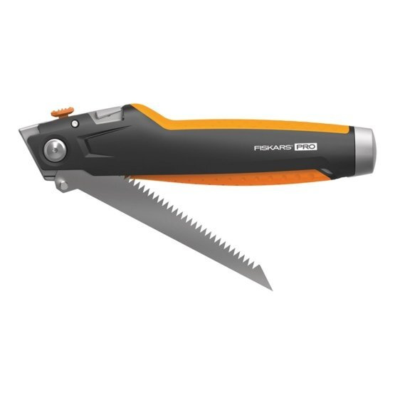 Нож Fiskars для гипсокартона со сменным лезвием CarbonMax арт.1027226 ...