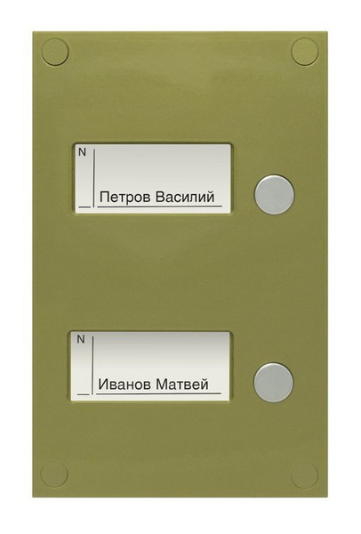 Вызывная панель VIZIT Safe Home Кнопочная панель VIZIT BS-424-2 купить ...