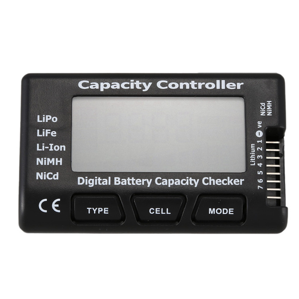 Цифровой измеритель емкости аккумулятора RC CellMeter-7 LiPo LiFe Li ...