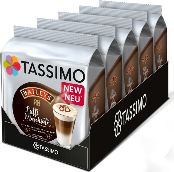 Кофе в капсулах Tassimo Jacobs Latte Macchiato Baileys, 40 порций ...