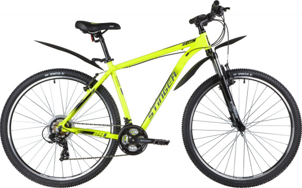 Велосипед STINGER Element Std 29 -18 -21г. (зеленый) 29AHV.ELEMSTD ...