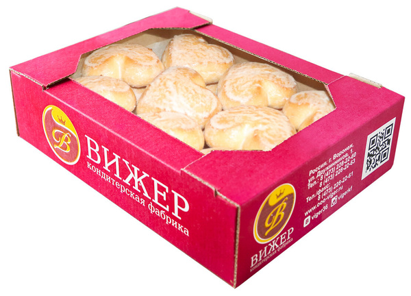 Пряники Сливочные сердечки, 3 коробки по 3,5 кг - купить с доставкой по ...