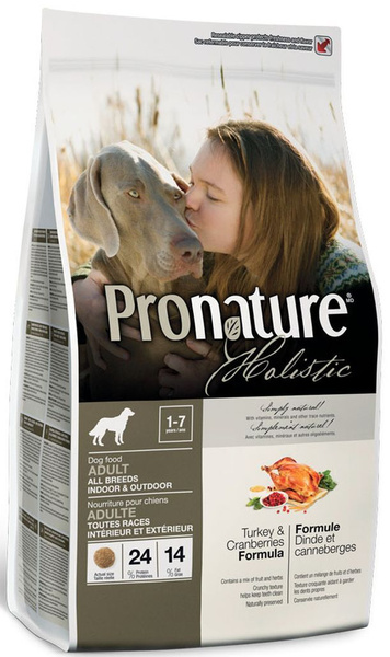 Pronature Holistic / Сухой корм Пронатюр Холистик для собак Индейка с ...