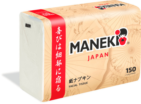 Maneki Бумажные салфетки - купить с доставкой по выгодным ценам в ...