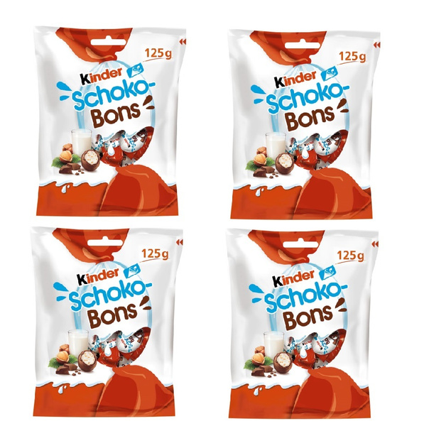 Конфеты Kinder Choco-Bons Киндер Шоко-Бонс из молочного шоколада, с ...