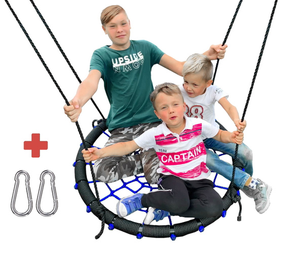Качели подвесные круглые с карабинами Playgarden 100 см. Детские, для ...