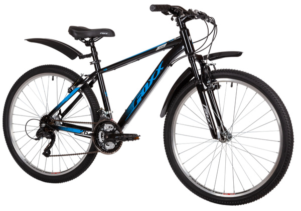 Велосипед FOXX 26" AZTEC синий, сталь, размер 18" - купить по выгодной ...
