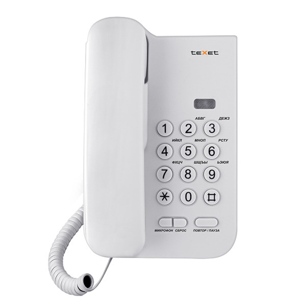 Домашний проводной телефон Texet tx-212 - купить с доставкой по ...