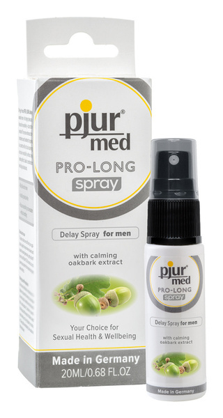 Спрей пролонгатор для мужчин PJUR med PRO-LONG spray с экстрактом коры ...