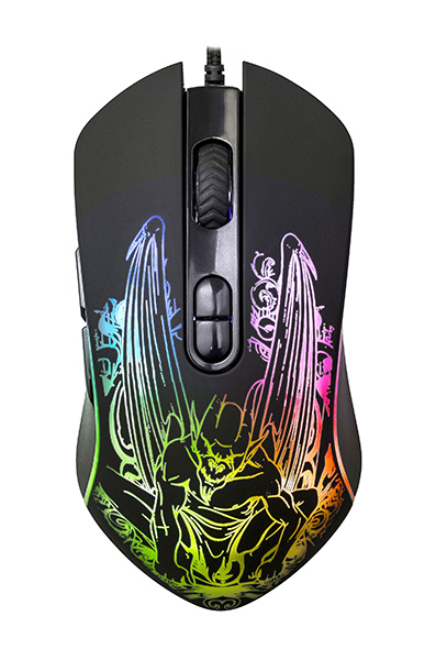 Игровая мышь проводная QUMO Gothic, черный - купить по выгодной цене в ...
