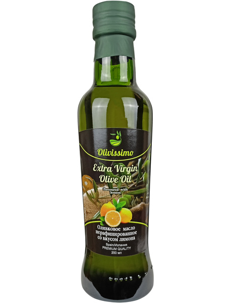 Масло оливковое Olivissimo Extra Virgin нерафинированное со вкусом ...