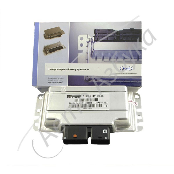 ЭБУ Контроллер 11186-1411020-06 для Датсун, Калина 2, Гранта АКПП, CAN ...