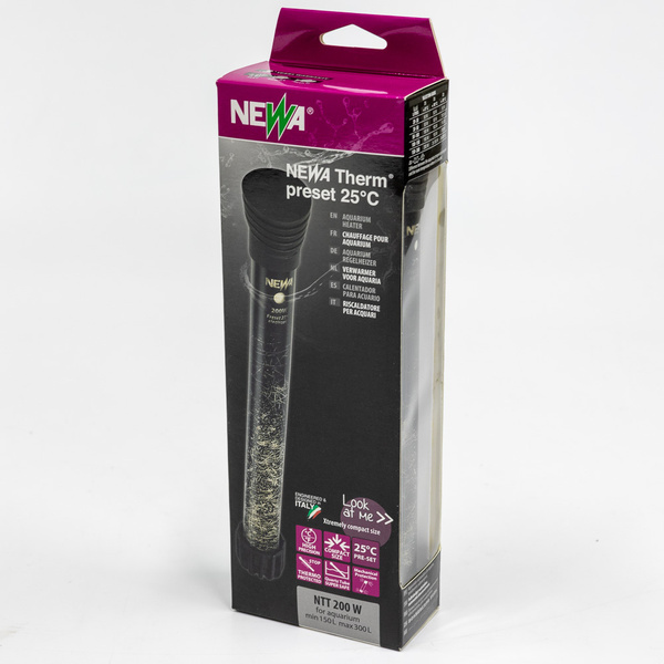 Нагреватель для аквариума 100-300л Newa Therm Preset 25 градусов NTT200 ...