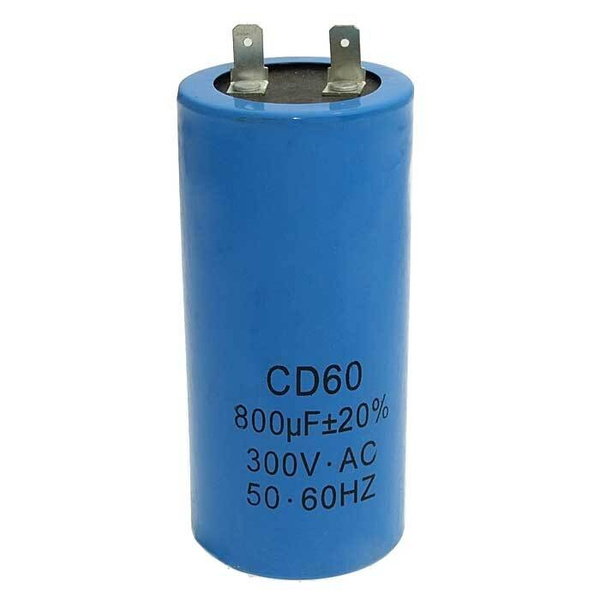 Пусковой конденсатор CD60 800uF 300V / SAIFU - купить с доставкой по ...