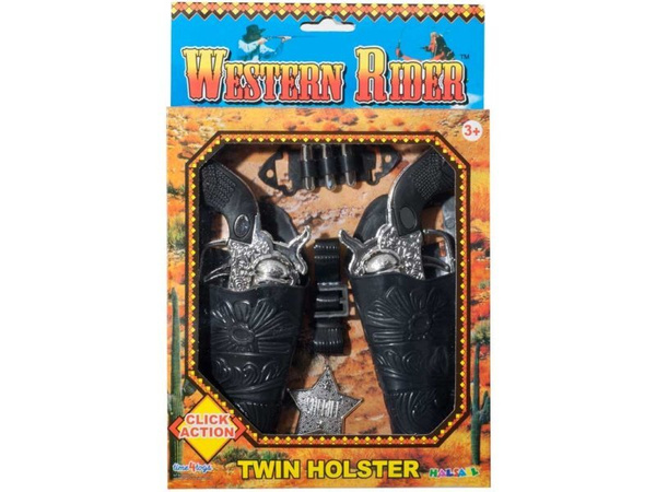 Игровой набор 2 пистолета в кобуре, Twin Holster / Набор пистолетов для ...