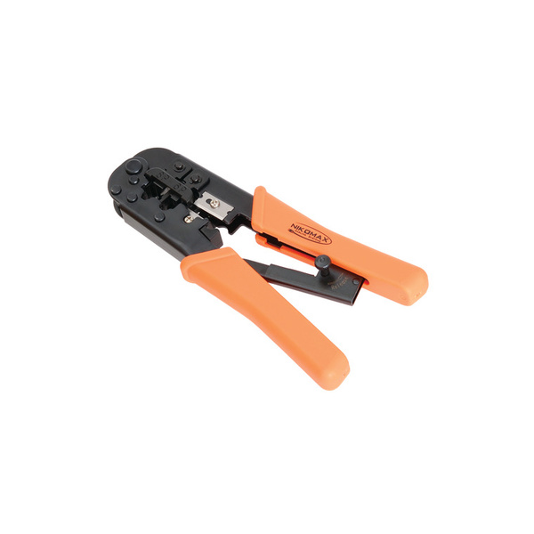 Клещи обжимные Nikomax NMC-568R 2 гнезда, с храповиком, совместим с ...