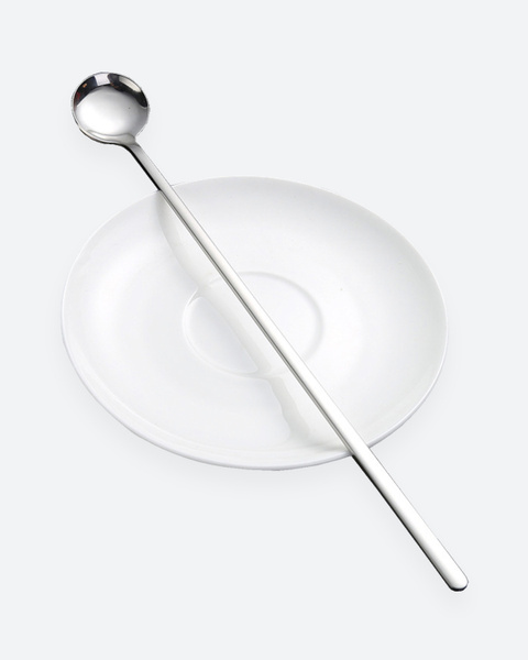 Барная ложка с длинной ручкой 2 шт, Длина 24 см. Эстетическая кофейная ...