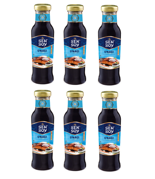Sen Soy Premium Унаги соус набор из 6 шт по 320 гр (1920 гр) - купить с ...
