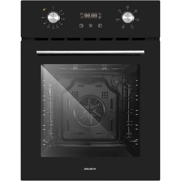 Встраиваемый духовой шкаф AVEX HM 4260 1B, объем 50 л, узкий, функция ...