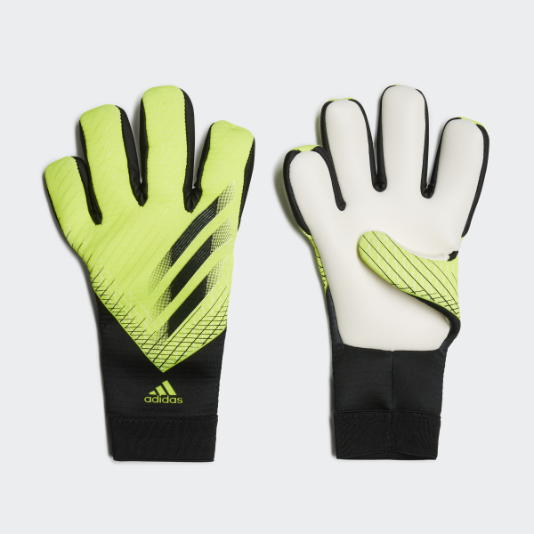 Вратарские перчатки для футбола детские adidas X GL LGE J, цвет: syello ...