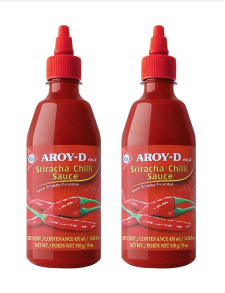 Соус Aroy-D Sriracha chilli, 510 г, 2 шт - купить с доставкой по ...