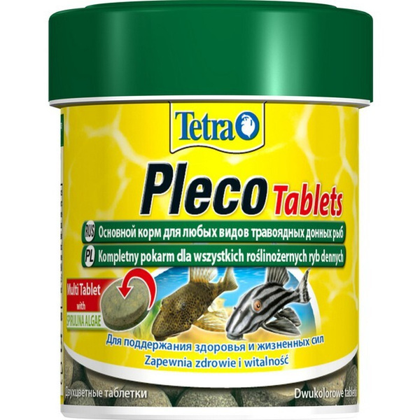Корм для рыб, TETRA Pleco Tablets 120 таблеток растительного корма для ...