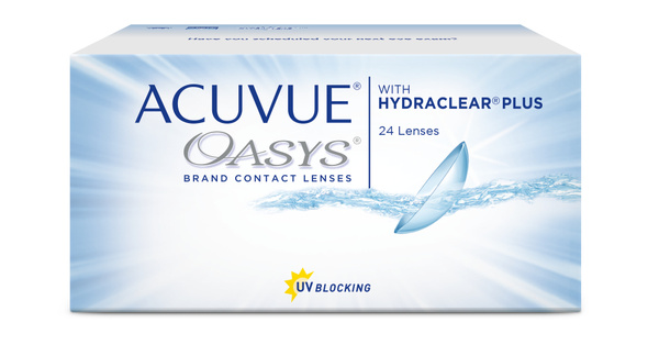 Контактные линзы Acuvue, Oasys with Hydraclear Plus, 24 линзы / 8.8 ...