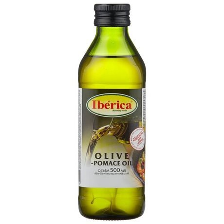 Масло оливковое IBERICA Pomace из оливковых выжимок, 500 мл. - купить с ...