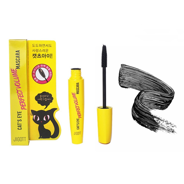 JIGOTT Cats Eye Perfect Volume Mascara Тушь для придания объема, 12 гр ...