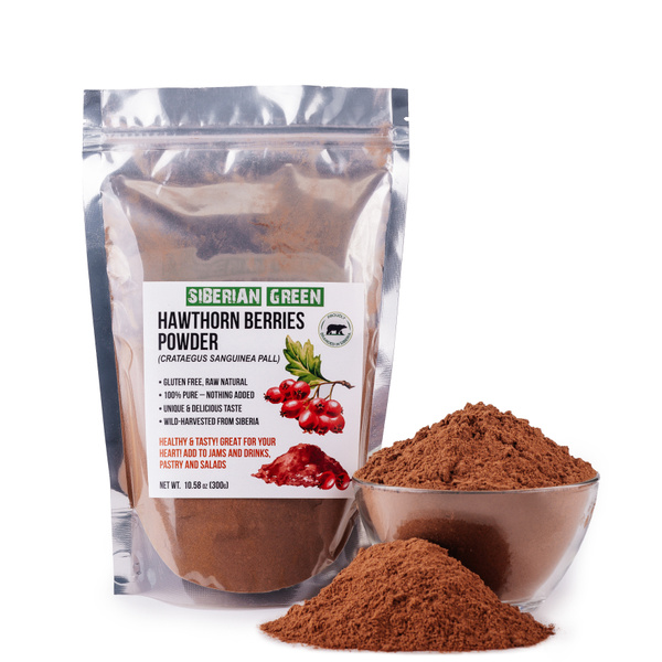 Мука Боярышник Siberian Green (боярышник сушеный молотый), 300 грамм ...