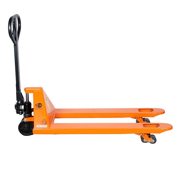 Тележка гидравлическая 2000 кг 1150 мм TOR DB (полиуретановые колеса ...