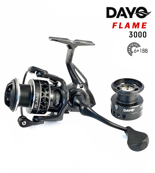 Катушка Dayo Flame, Безынерционная, 3000, Передний фрикцион купить по ...