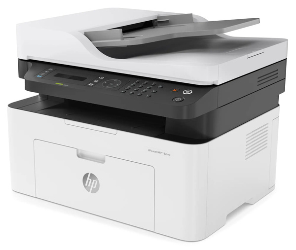 МФУ лазерный HP Laser 137fnw (4zb84a); черно-белая печать, A4, цвет ...