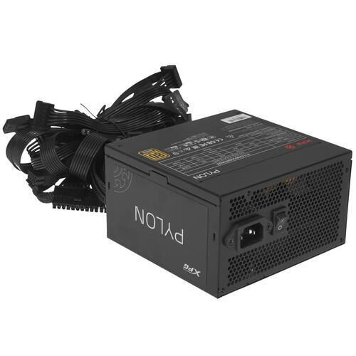 Блок питания A-Data XPG PYLON BRONZE 650W (PYLON650B-BKCEU) черный ...