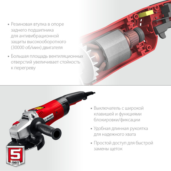 Шлифмашина угловая ЗУБР УШМ-150-1405 - купить по низким ценам в ...