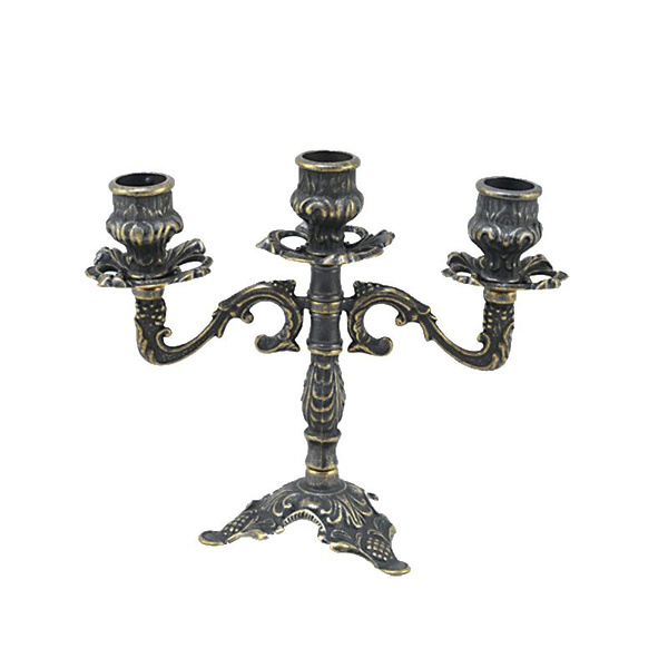 Подсвечник Трилистник тройной, антик купить по низким ценам в интернет ...