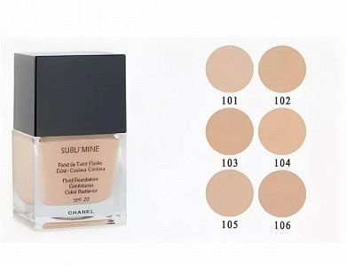 Chanel Тональный крем флюид Subli'mine с перламутровыми частицами для ...